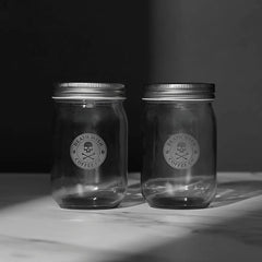 Coal Brew Mason Jar Set